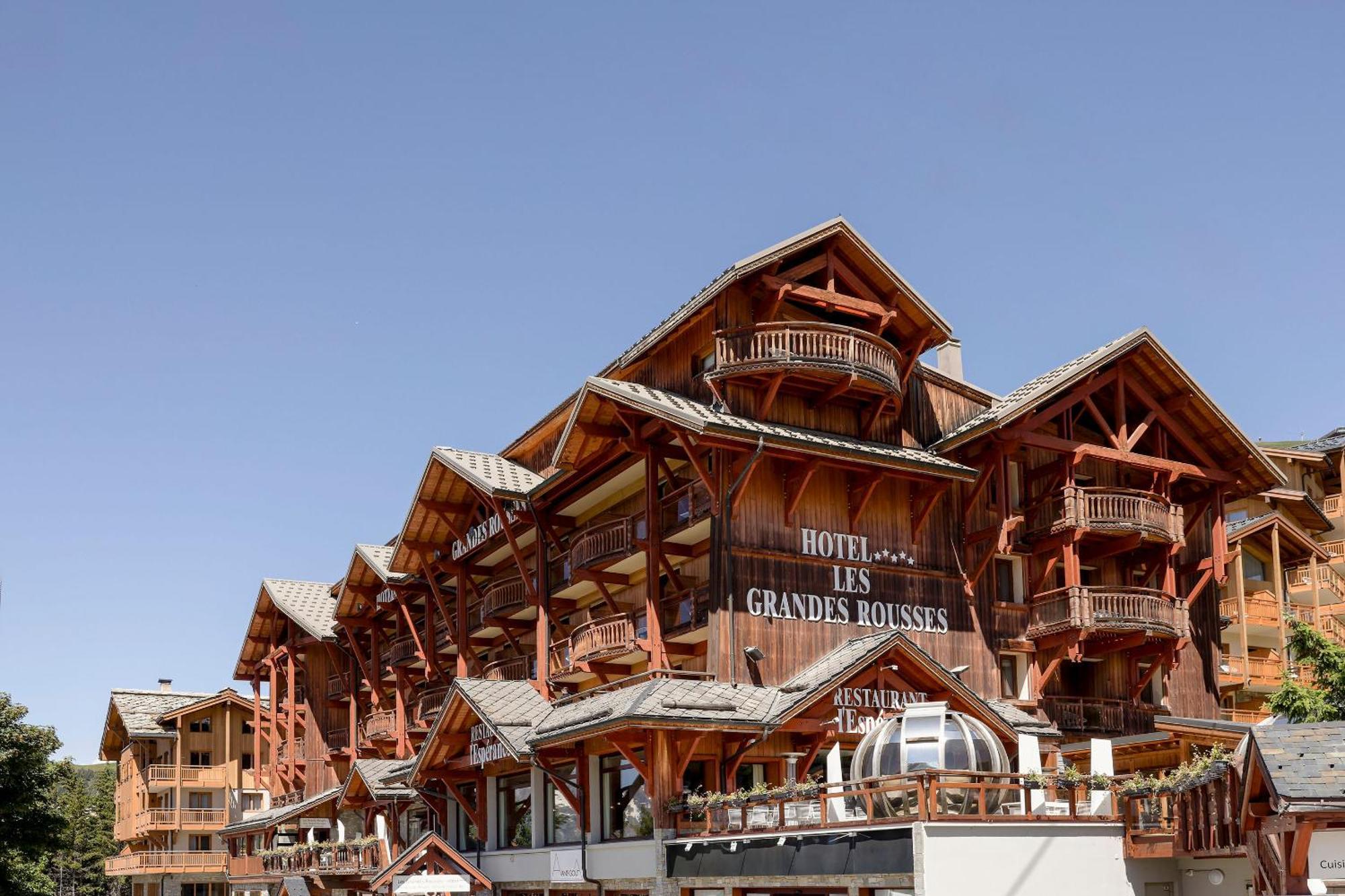 Grandes Rousses Hotel & Spa Alpe d'Huez Exteriör bild